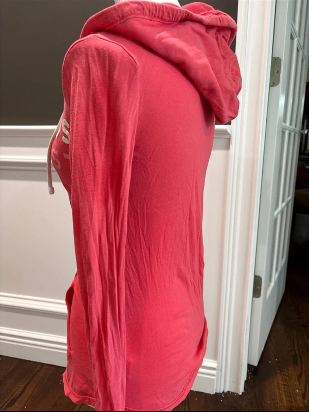 Aeropostale Coral Hooded Graphic Pullover - Picture 5 of 9